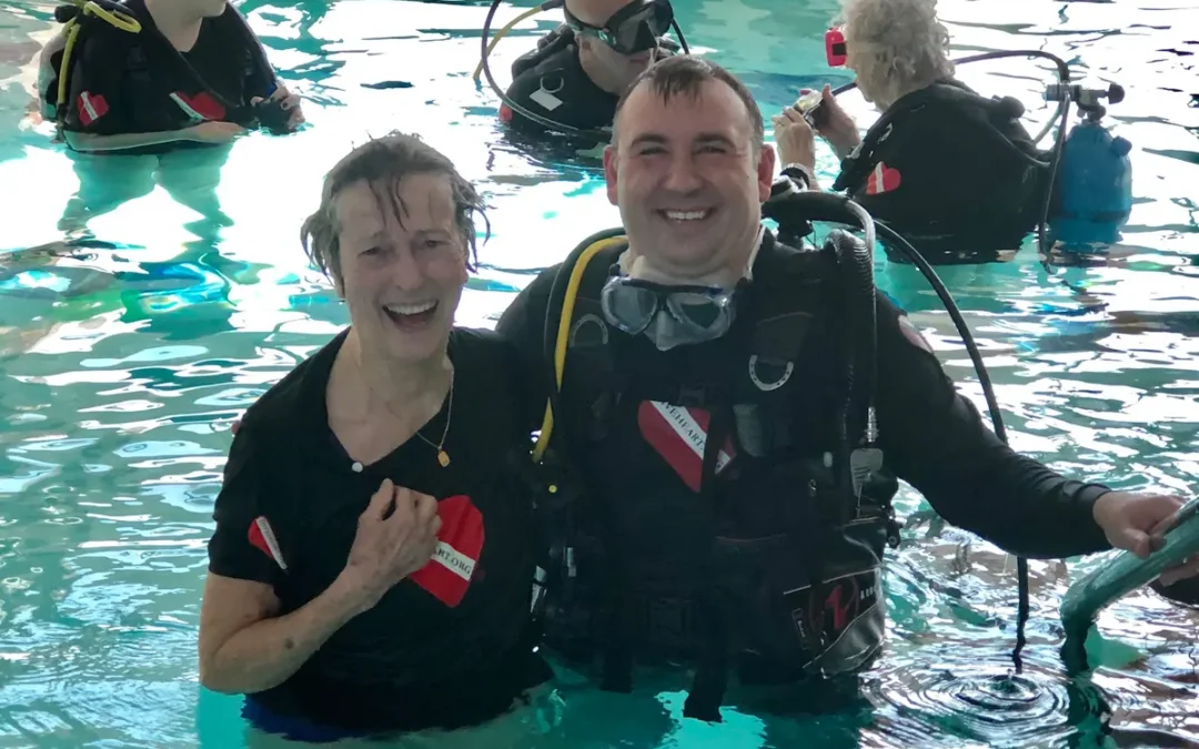 Residents at Friendship Village Taking the Dive